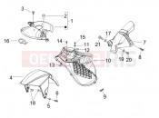gilera 2007 Runner 125 Race VX 4T kerékdob - sárvédő