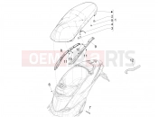 PIAGGIO Liberty 150 E5 Saddle/seats