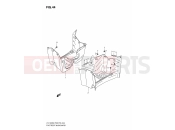 SUZUKI LT-F400 K8 (2008) (P28/P33) FOOTREST MUDGUARD