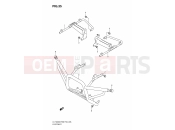 SUZUKI LT-F400 K8 (2008) (P28/P33) FOOTREST