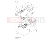 SUZUKI LT-F400 K8 (2008) (P28/P33) AIR CLEANER (MODEL K8/K9)