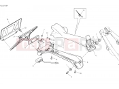 DUCATI STREETFIGHTER V2 PLATE HOLDER [MOD:SFV2;XST:JAP]