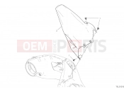 DUCATI STREETFIGHTER V2 REAR MUDGUARD [MOD:SFV2]