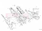 DUCATI STREETFIGHTER V2 REAR FRAME COMP. [MOD:SFV2]