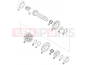 HUSABERG 2013 Offroad FE 250 (F2160M3) [AU] TRANSMISSION I - MAIN SHAFT|Engine|33