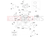 HUSABERG 2012 Offroad TE 250 (2360L9) [AU] CYLINDER, CYLINDER HEAD|Engine|30