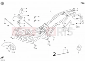 DUCATI 2002 Monster 620 FRAME » FRAME