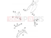 HUSABERG 2009 Offroad FE 450 (2375I3) [US] MASK, FENDERS|Frame|08