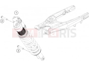 HUSABERG 2013 Offroad FE 450 (F2360M3) [AU] SHOCK ABSORBER|Frame|04