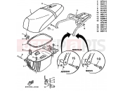 YAMAHA YE80 (4RG1) 1995 ASIENTO & PORTAEQUIPAJE
