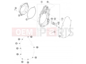 HUSABERG 2009 Offroad FE 570 (2403I3) [EU] CLUTCH COVER