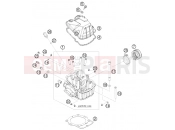 HUSABERG 2009 Offroad FE 570 (2403I3) [EU] CYLINDER HEAD