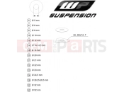HUSABERG 2011 Offroad FE 570 (2403K3) [EU] WP SHIMS FOR SETTING