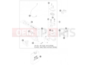 HUSABERG 2011 Offroad FE 570 (2403K3) [EU] FRONT BRAKE CONTROL