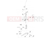 HUSABERG 2011 Offroad FE 570 (2403K3) [EU] REAR BRAKE CONTROL