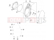HUSABERG 2011 Offroad FE 570 (2403K3) [EU] CLUTCH COVER