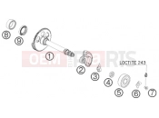 HUSABERG 2011 Offroad FE 570 (2403K3) [EU] BALANCER SHAFT