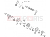 HUSABERG 2011 Offroad FE 570 (2403K3) [EU] TRANSMISSION I - MAIN SHAFT