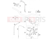 HUSABERG 2007 Offroad FE 650e/6 07 (2575G3) [US] HANDLEBAR, CONTROLS|Frame|02