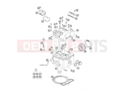 HUSABERG 2006 Offroad FE 650e/6 06 (2575F3) [US] CYLINDER HEAD