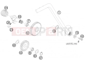 HUSABERG 2008 Offroad FE 650e/6 08 (2575H3) [US] KICK STARTER|Engine|33