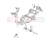 YAMAHA YE80 ZEST (4MU3) 1995 RAHMEN