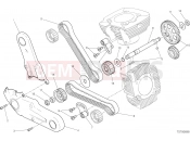 DUCATI Scrambler Icon Dark TIMING SYSTEM [MOD:SCR800DK;XST:ROK,TWN]