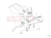 DUCATI 2022 Scrambler Nightshift FRONT BRAKE PUMP [MOD:SCR800NS]
