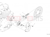 DUCATI Scrambler Urban Motard FRONT SPROCKET - CHAIN [MOD:SCR800UM]