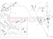 DUCATI Scrambler Urban Motard REAR BRAKE SYSTEM [MOD:SCR800UM]