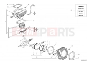 DUCATI Scrambler 1100 Tribute Pro CYLINDERS - PISTONS [XST:ROK]