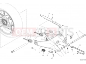 DUCATI Scrambler 1100 Tribute Pro REAR SWINGING ARM
