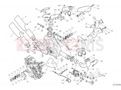DUCATI Supersport 950 S EXHAUST SYSTEM