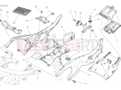 DUCATI XDiavel S REAR FRAME COMP.