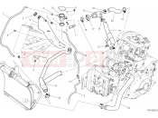 DUCATI XDiavel S COOLING CIRCUIT