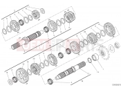 DUCATI DesertX GEAR BOX