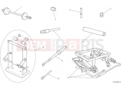 DUCATI DesertX WORKSHOP SERVICE TOOLS (FRAME)