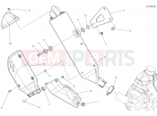 DUCATI DesertX EXHAUST SILENCER