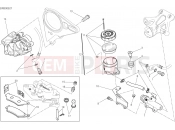 DUCATI XDiavel Nera REAR BRAKE SYSTEM