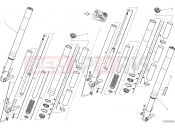 DUCATI XDiavel Nera FRONT FORK