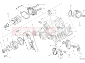 DUCATI Scrambler 1100 Dark Pro VERTICAL CYLINDER HEAD - TIMING
