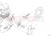 DUCATI Scrambler 1100 Dark Pro FRONT SPROCKET - CHAIN