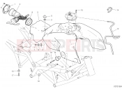 DUCATI 2023 Hypermotard 950 RVE FUEL TANK