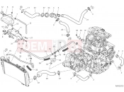 DUCATI Monster Plus COOLING CIRCUIT