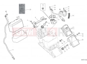 DUCATI 2023 Monster BATTERY HOLDER [XST:JPN]