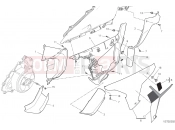 DUCATI Multistrada V4 Pikes Peak COVER , FRAME LH