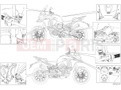 DUCATI Multistrada V4 Pikes Peak POSITIONING PLATES [XST:JPN]