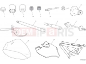 DUCATI Panigale V4 SP2 WORKSHOP SERVICE TOOLS (FRAME)