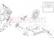 DUCATI Panigale V4 S FRONT SPROCKET - CHAIN [XST:AUS]