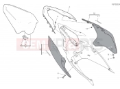 DUCATI Panigale V4 PILLION RIDER SEAT